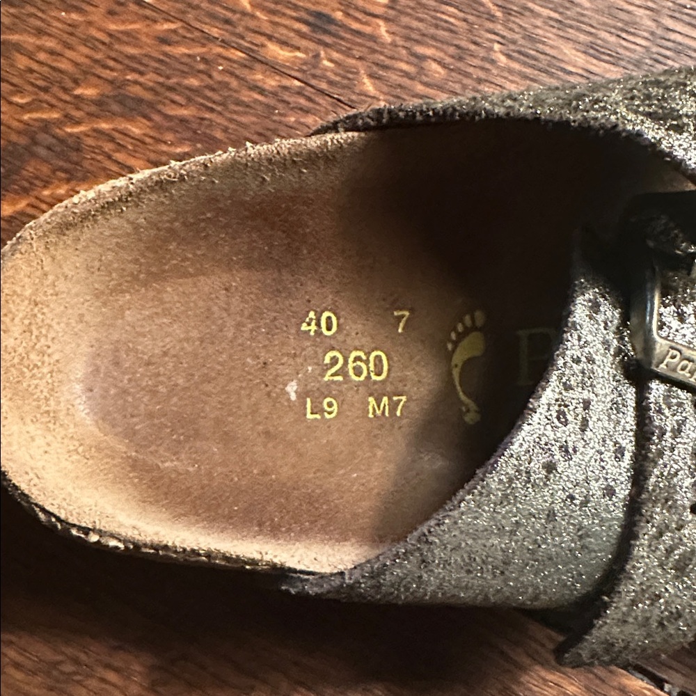 Birkenstock Papillio sandals. Gold. Size 40, US 9.5 - Picture 3 of 7
